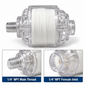 Spray Gun Air Filter & Moisture Trap – Clear-Vue 1/4" NPT | AES Industries