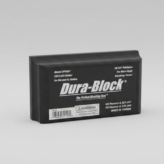 Dura-Block PSA AF4401 Sanding Block – Medium EVA Rubber Hand Sanding Block