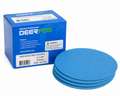 Deerfos Blue Film Sanding Disc 6" Hook & Loop (Velcro) - 50 Discs