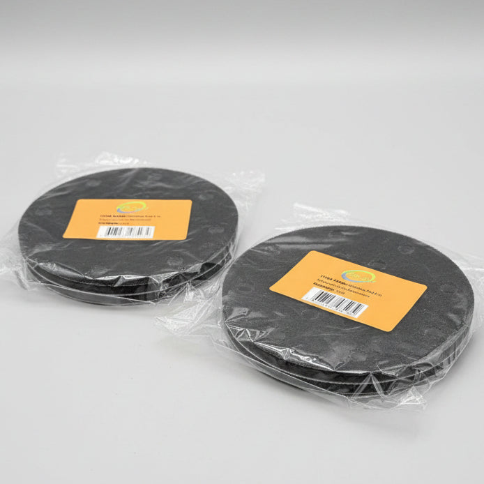 Galaxy 6" Interface Pad Hook & Loop 9-Hole Soft Foam Backing Pad