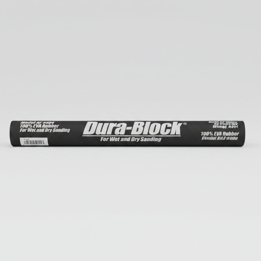 Dura-Block AF4404 Round Sanding Block – 11" Flexible EVA Rubber Hand Sanding Block