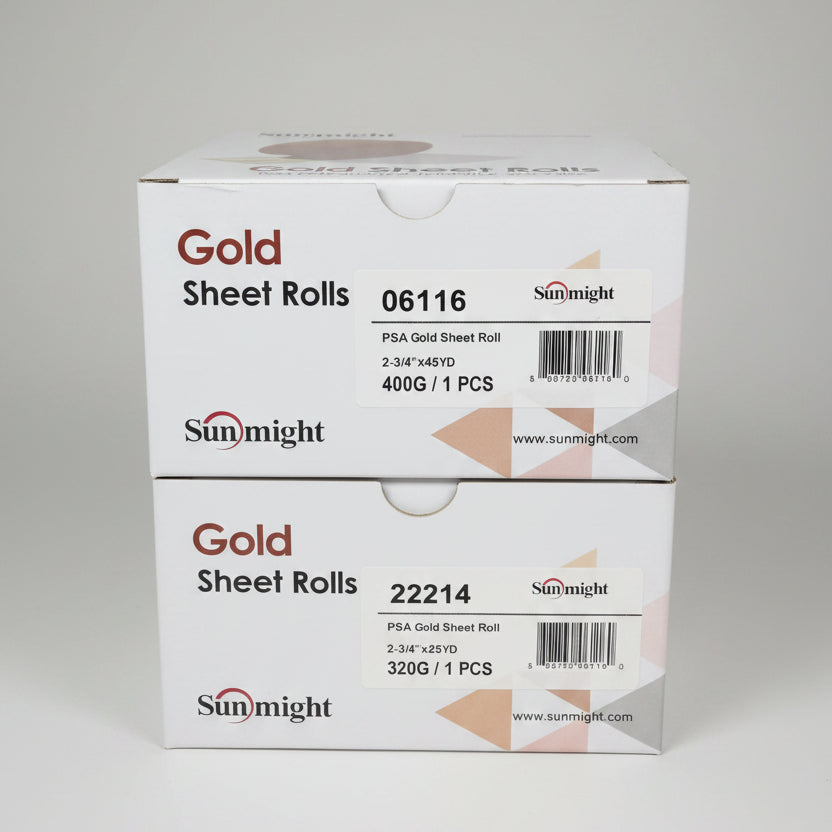 Sunmight PSA Gold Sheet Roll 2-3/4" x 25 Yards Sandpaper Roll