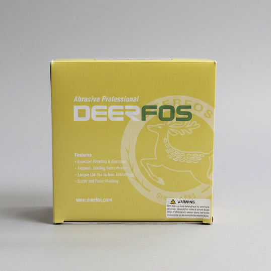 Deerfos Deer Gold 6" Hook & Loop Sanding Disc - Solid (No Hole)