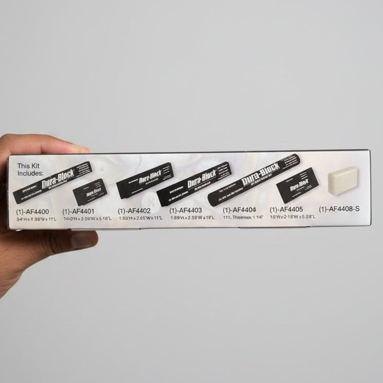 Dura-Block AF44L 7 Piece Professional Sanding Block Kit