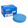 Deerfos Deer Blue 6" PSA Sanding Disc – Premium Adhesive Sanding Discs (50 Discs/Box)
