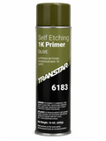 Transtar 6183 Self Etching 1K Primer Olive Aerosol – 15 oz