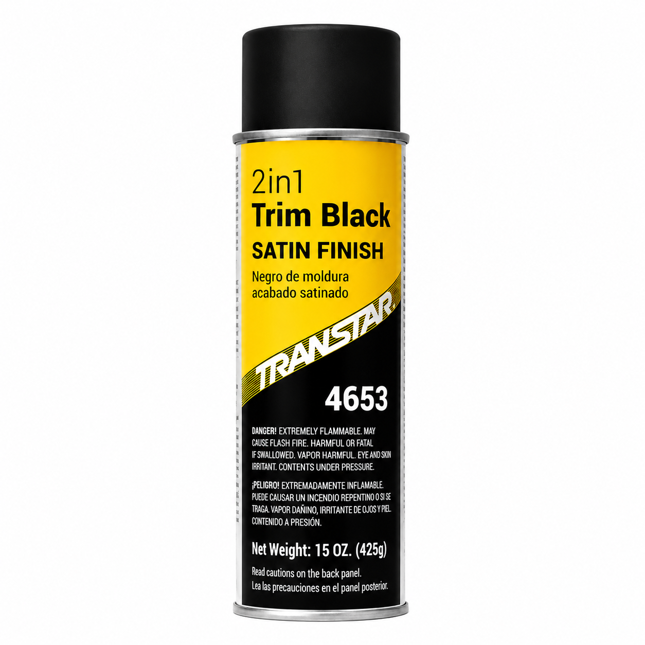 Transtar 2-in-1 Trim Black Aerosol – 15 oz