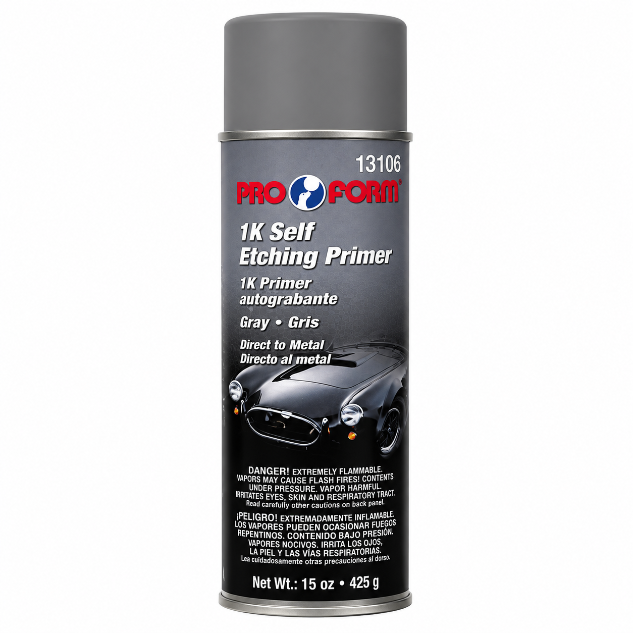 Pro Form 13106 1K Self Etching Primer Gray Aerosol – 15 oz