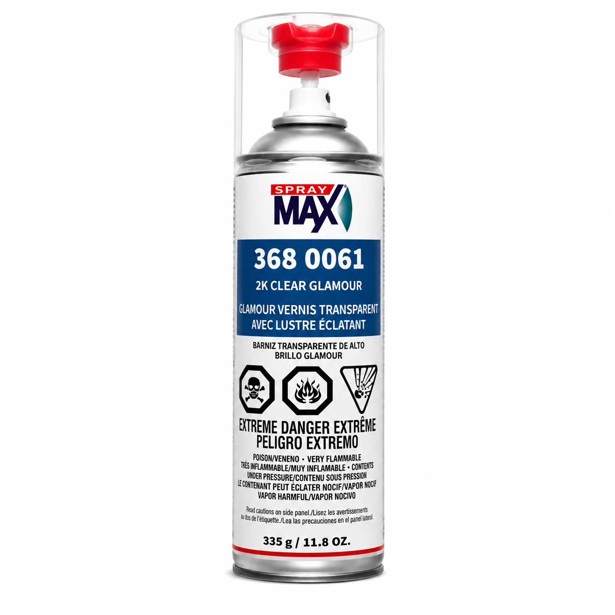 SprayMax 2K Clear Coat Aerosol | Gloss & Matt Automotive Clear