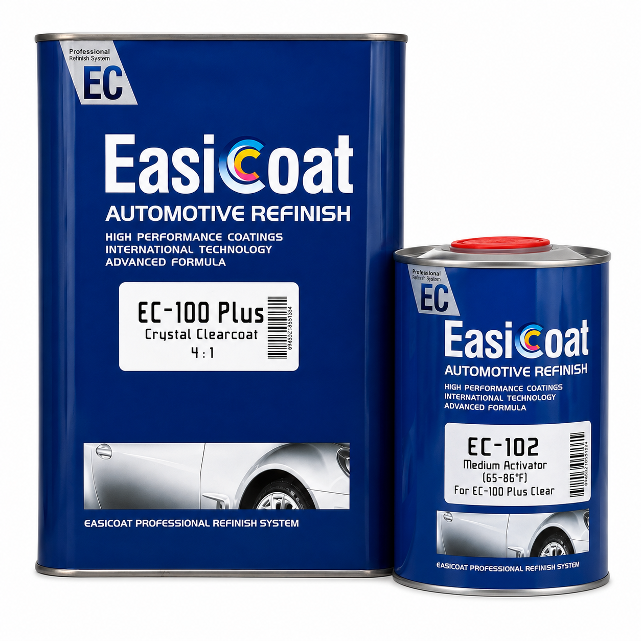 EasiCoat EC-100 Plus Crystal Clearcoat Kit 4:1