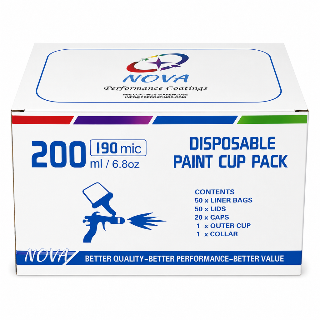Nova Disposable Paint Cup System Kit