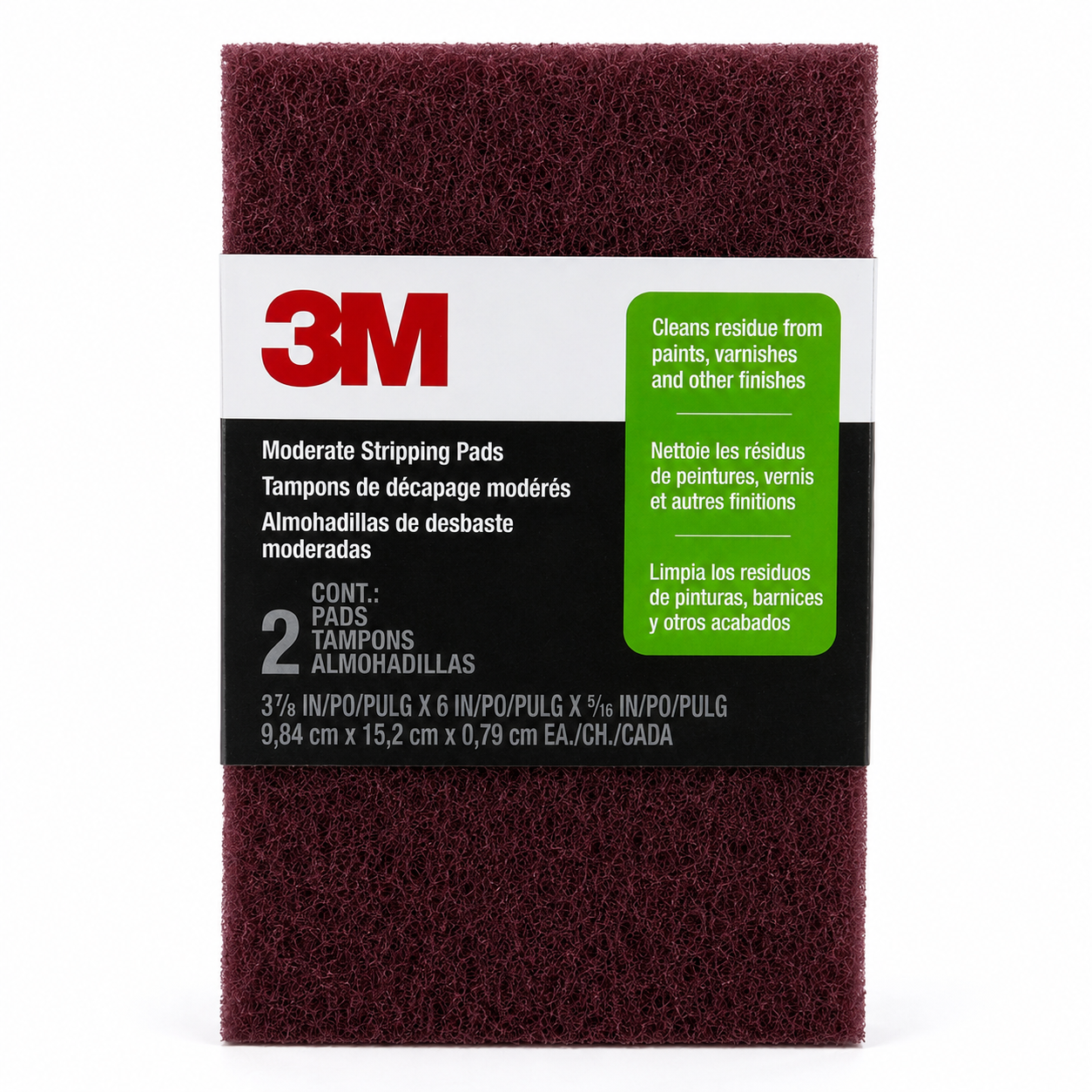 3M Hand Sanding Pads (2 Pack)