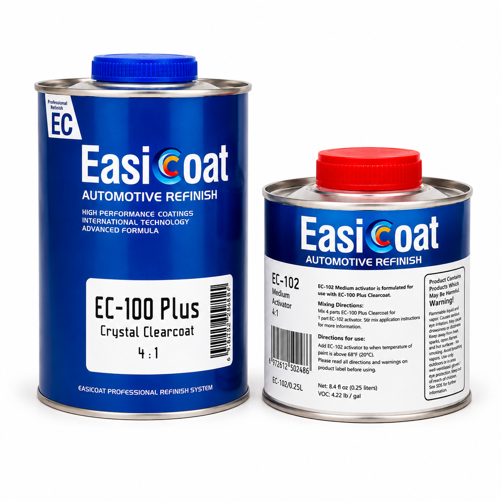 EasiCoat EC-100 Plus Crystal Clearcoat Kit 4:1