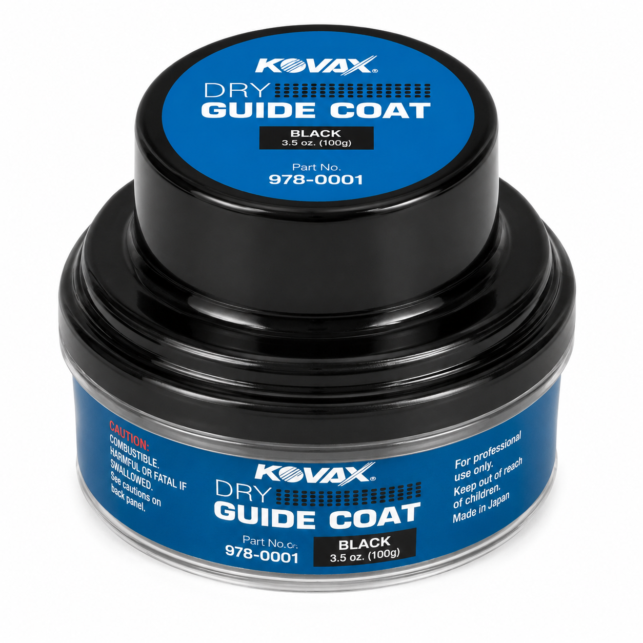 KOVAX Dry Guide Coat Black 100g (3.5 oz) – Part No. 978-0001