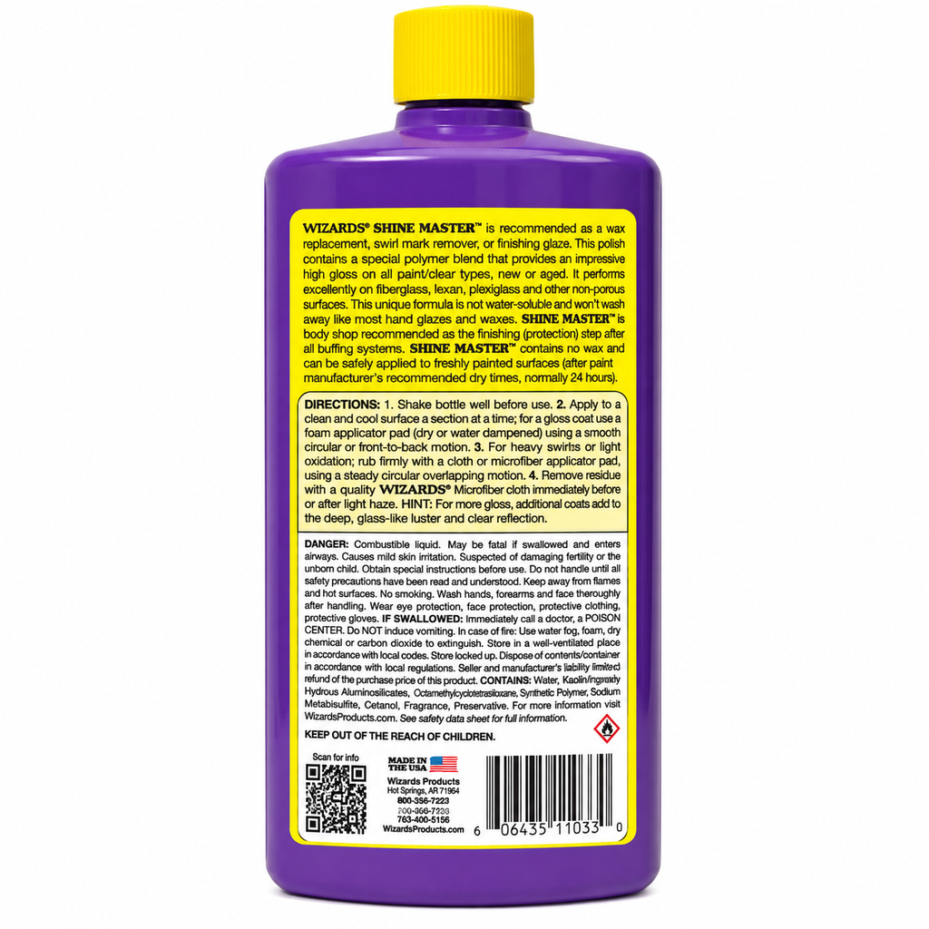 Wizards Shine Master Polish & Sealant 11033 – 16 oz