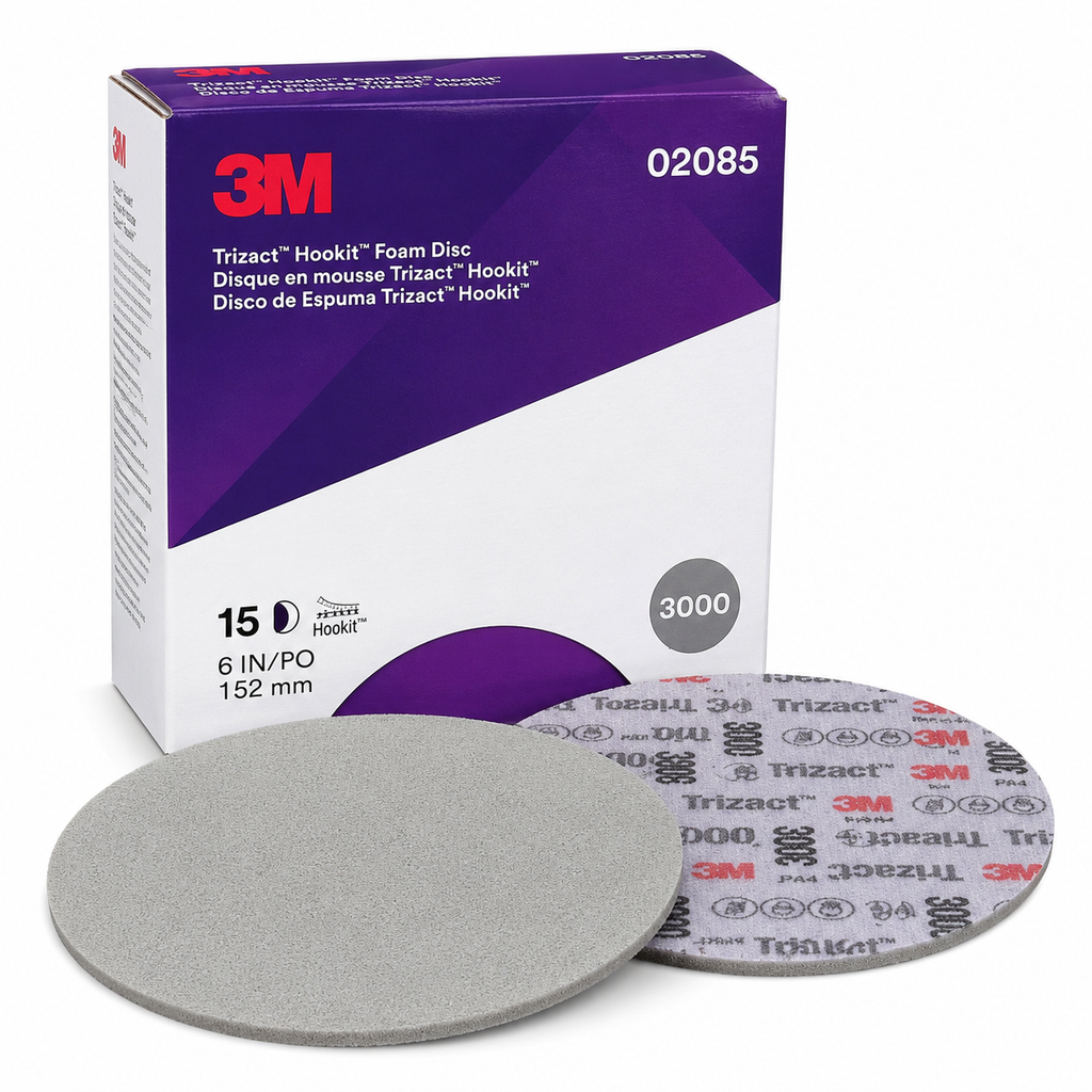 3M Trizact™ 443SA 6" Foam Abrasive Disc