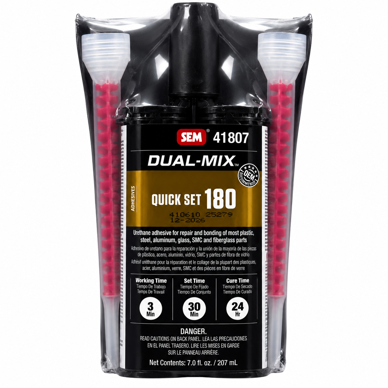 SEM Dual-Mix™ Quick Set 180 Urethane Adhesive – 7 oz  | 41807