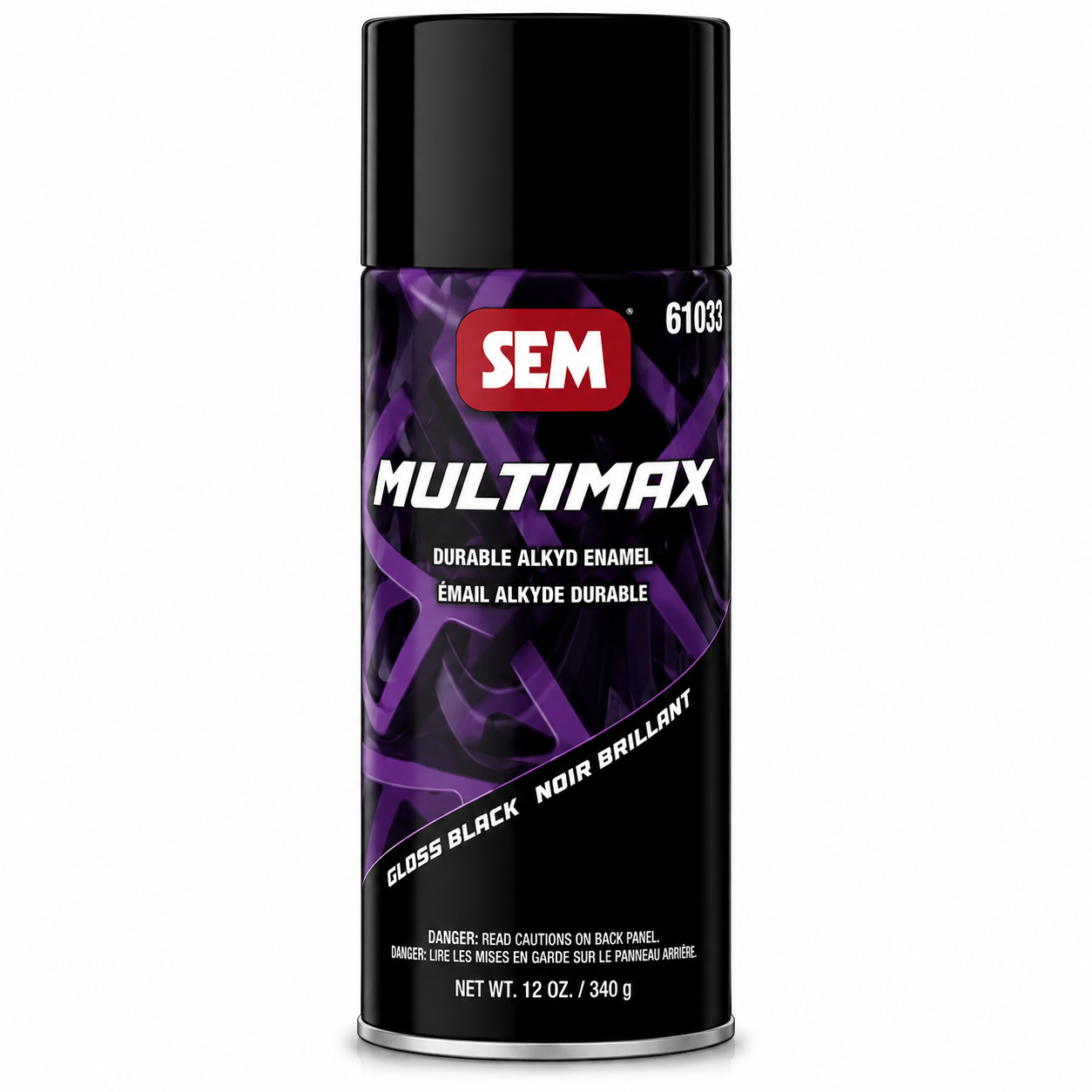 SEM Multimax 61033 – Gloss Black Aerosol – 12 oz