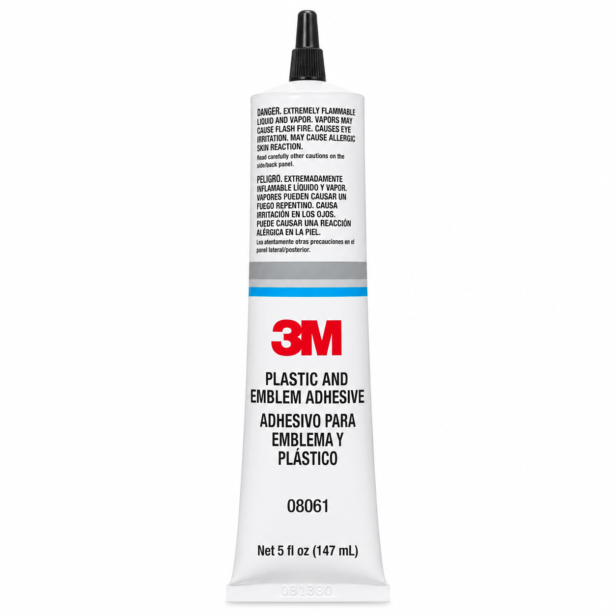 3M 08061 Plastic and Emblem Adhesive – Clear, 5 fl oz (147 mL)