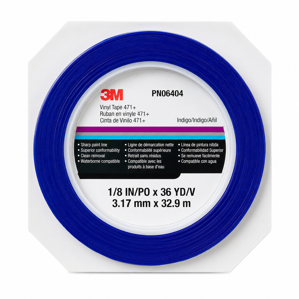 3M Vinyl Fine Line Tape 471+ - Indigo - 36 yd