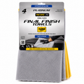 Platinum Series Pro Spec Final Finish Towels – 500 GSM Coral Fleece Microfiber Towels (4 Pack)