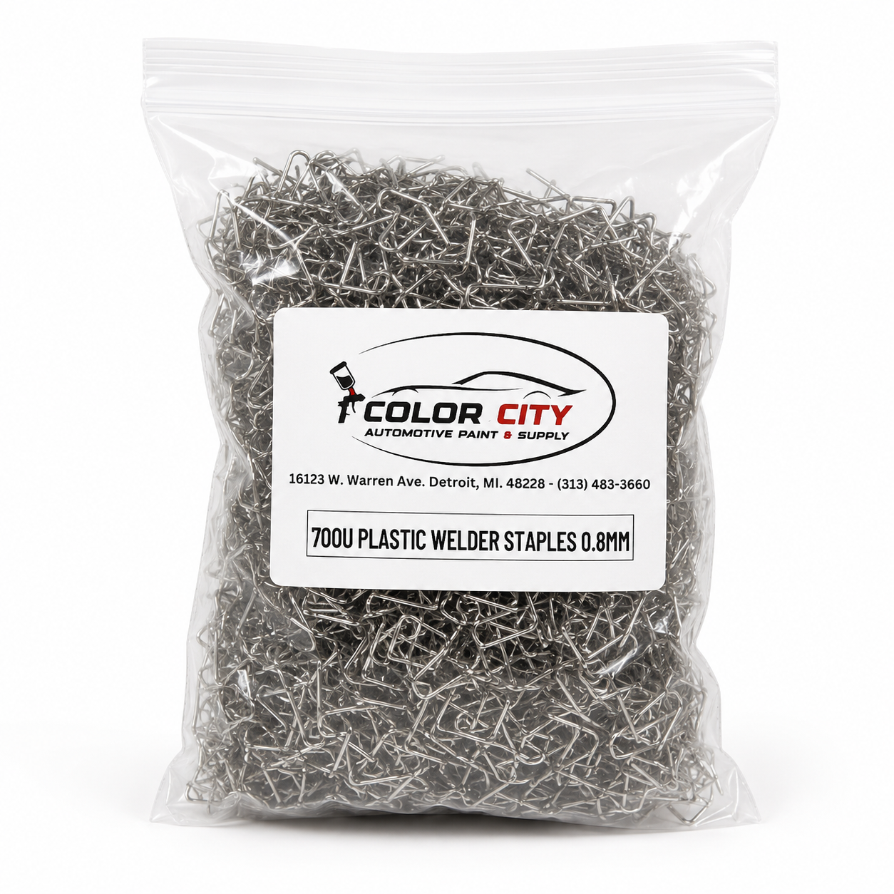 Color City Plastic Welder Staples – Stainless Steel