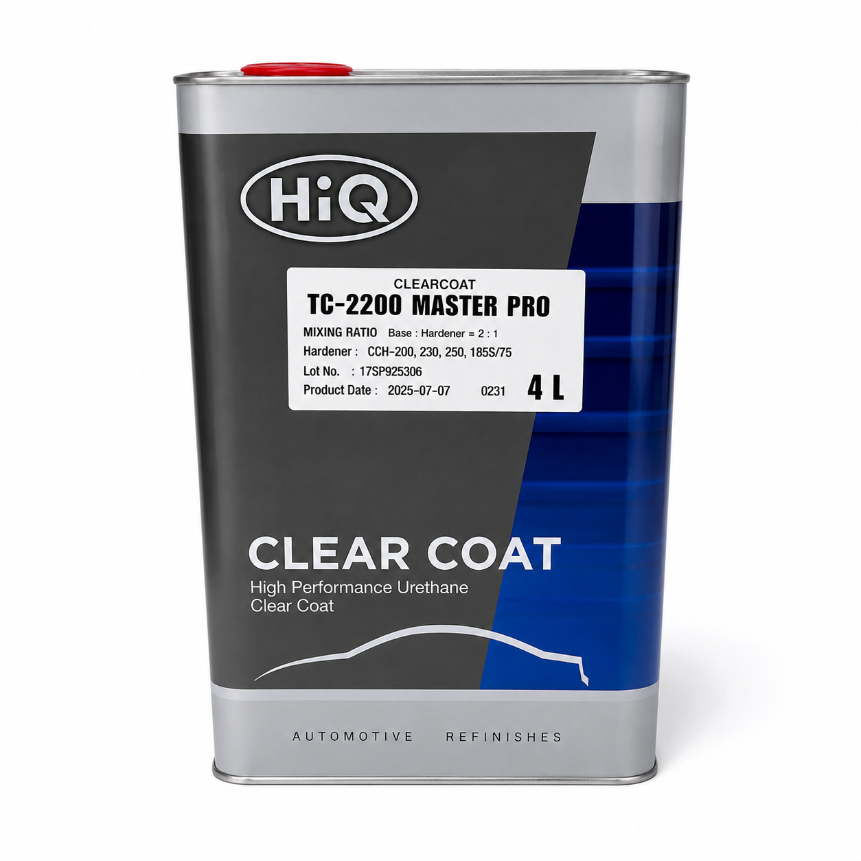 HiQ TC-2200 Master Pro Clear Coat Kit (4L + 2L Hardener)