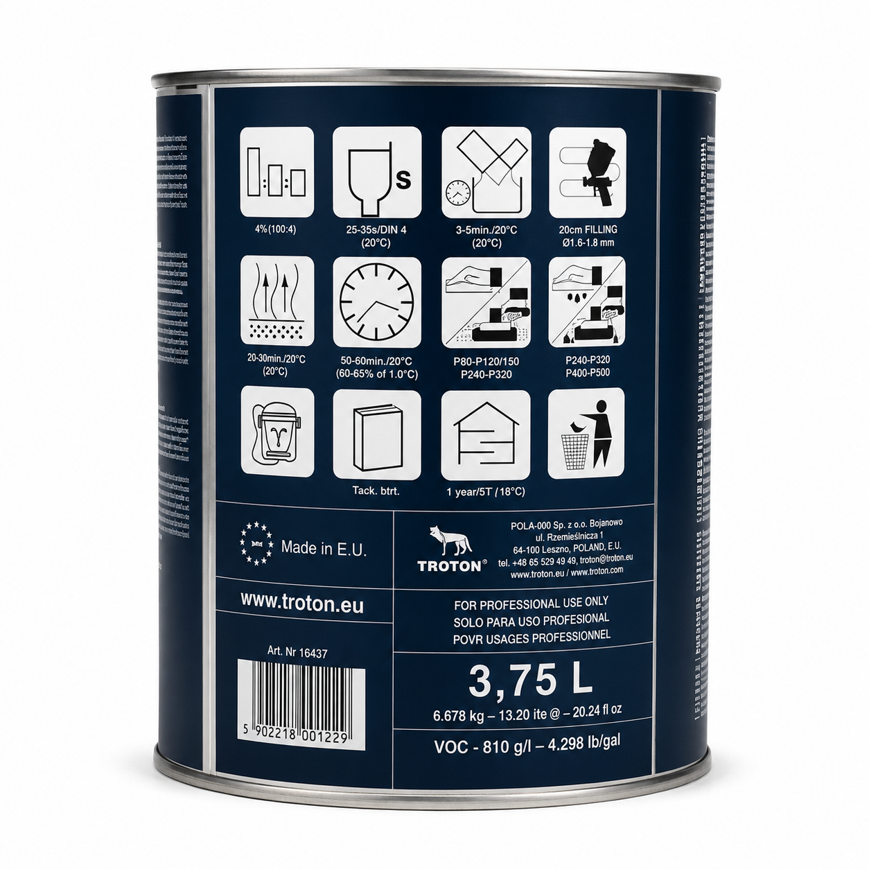 INTERTROTON Fiberglass Filler - Gallon