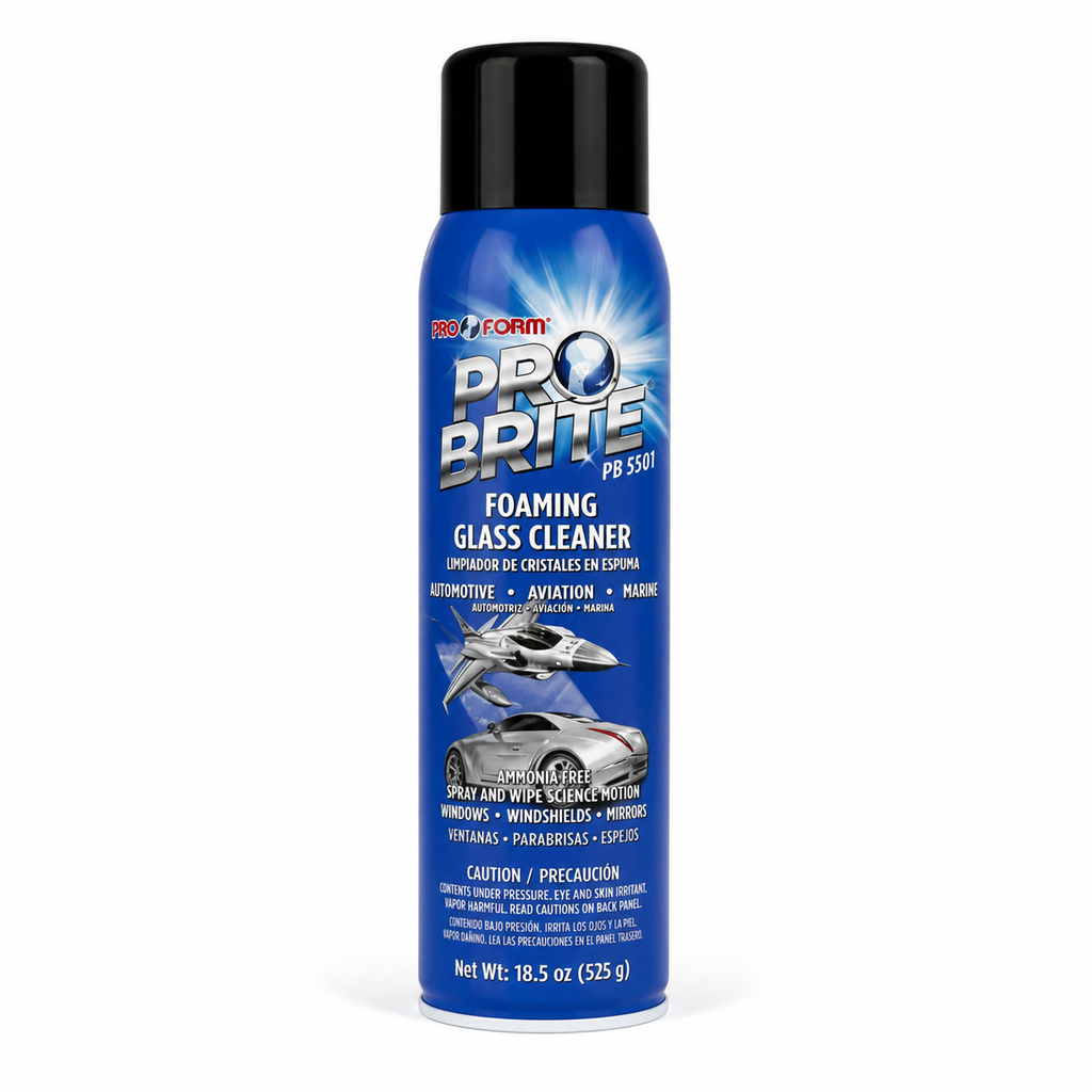 Pro Form Pro Brite Foaming Glass Cleaner PB5301 - 18.5 oz