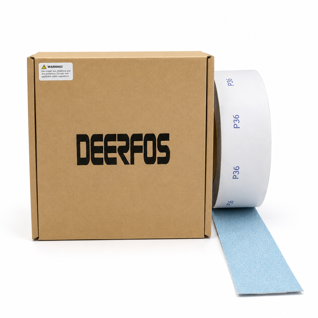 Deerfos SA331 Aluminum Oxide Abrasive Roll 2.75" x 25 Yards