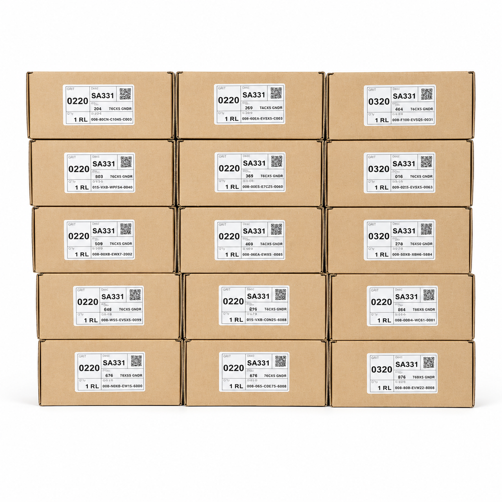 Deerfos SA331 Aluminum Oxide Abrasive Roll 2.75" x 25 Yards