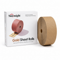 Sunmight PSA Gold Sheet Roll 2-3/4" x 25 Yards Sandpaper Roll