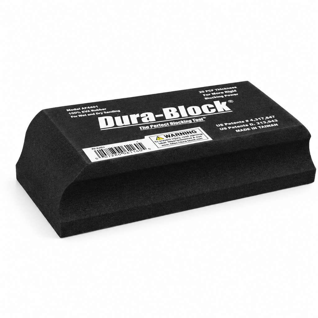Dura-Block PSA AF4401 Sanding Block – Medium EVA Rubber Hand Sanding Block