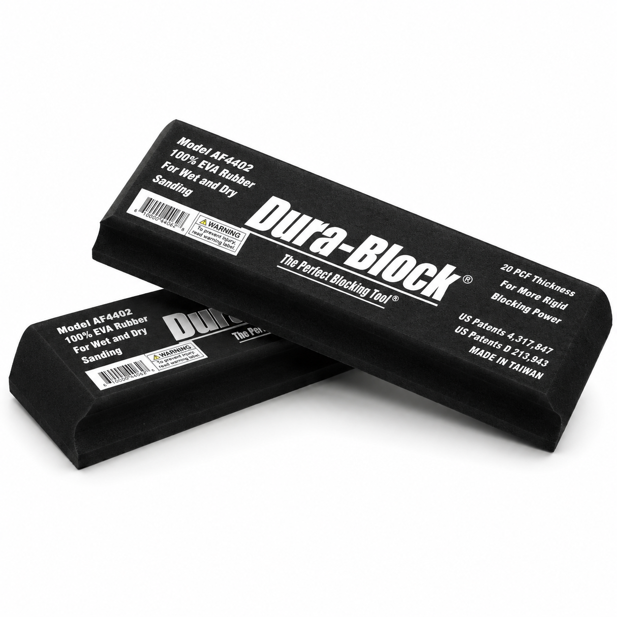 Dura-Block AF4402 PSA Sanding Block – 11" Hand Sanding Block for Adhesive Sandpaper