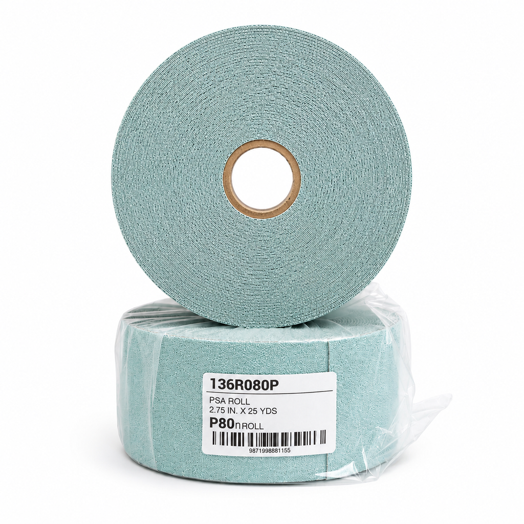 Sandwox 136 Green Eco Speedfix Series 2.75" PSA Sanding Roll