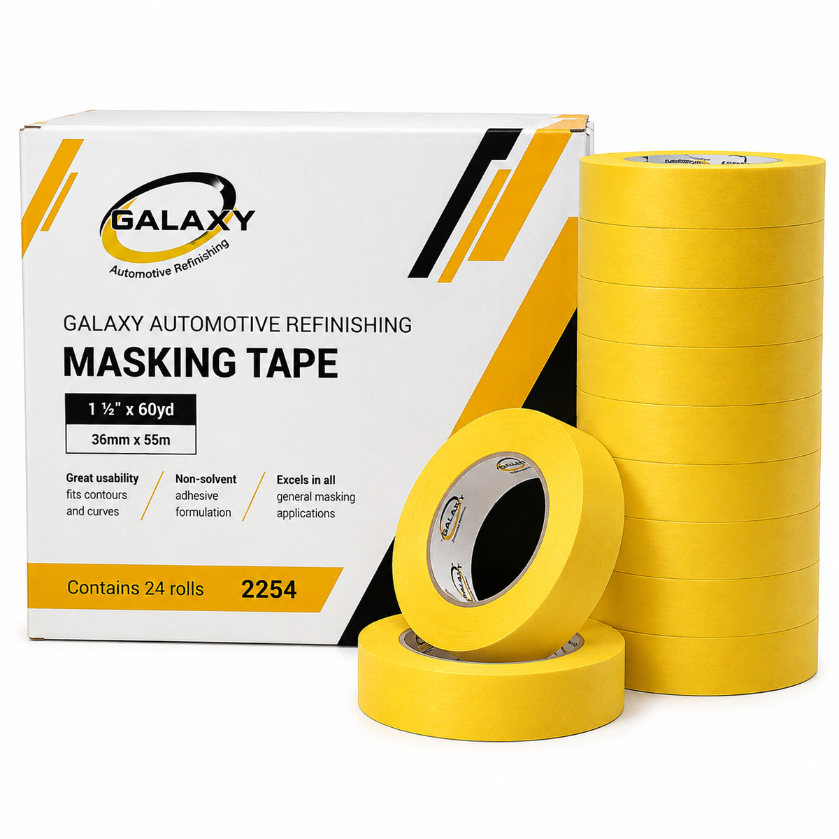 Galaxy Automotive Refinishing Masking Tape – 60 yd