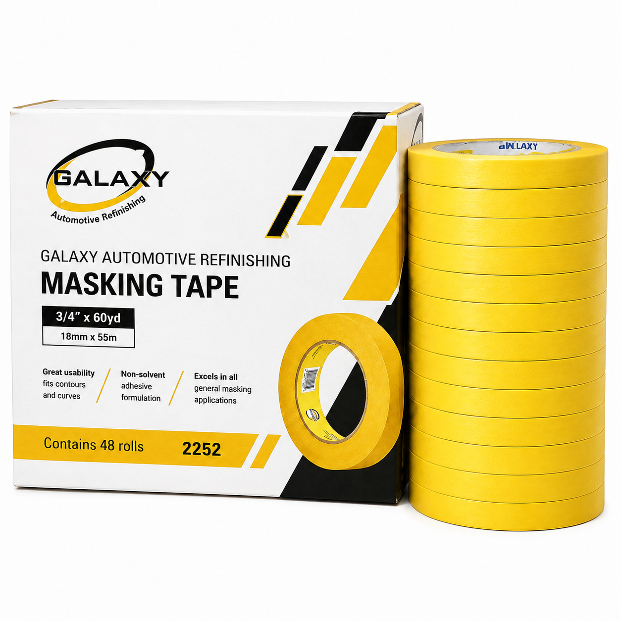 Galaxy Automotive Refinishing Masking Tape – 60 yd