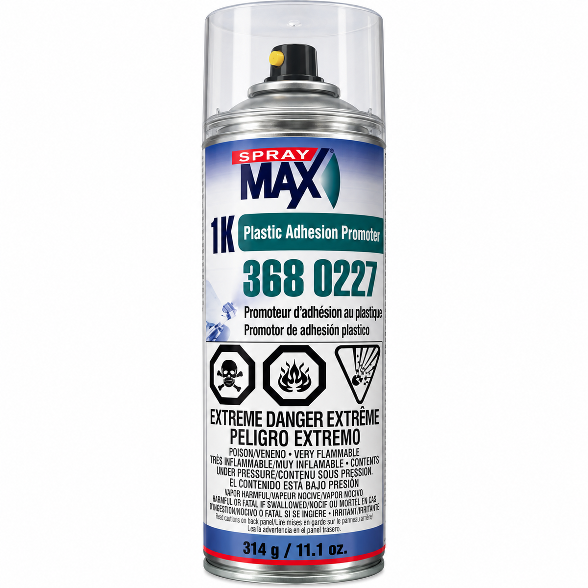 SprayMax 3680227 1K Plastic Adhesion Promoter (Flake Free) – 11.1 oz