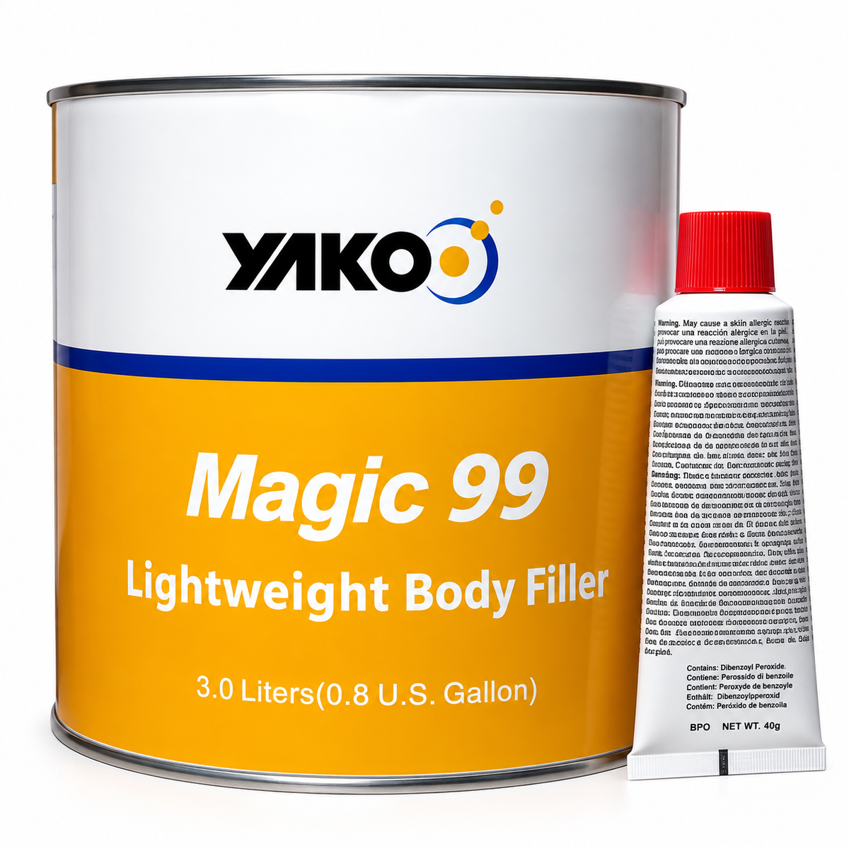 YAKO Magic 99 Lightweight Body Filler – Automotive Body Repair