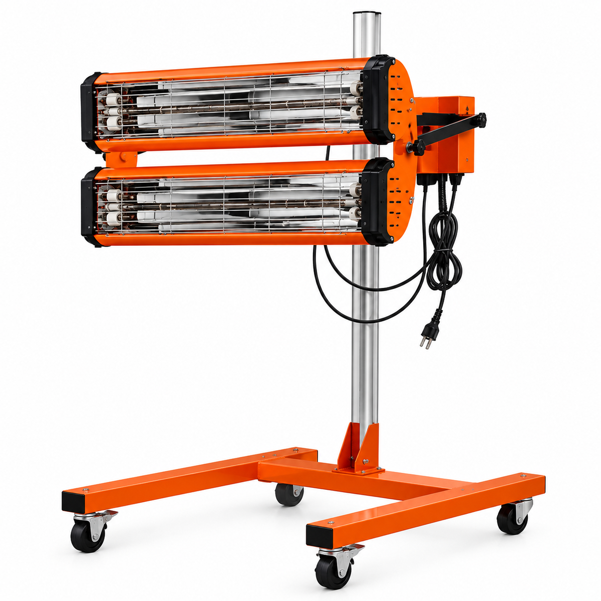 Infrared Paint Curing Lamp – 2000W Dual Head with Stand
