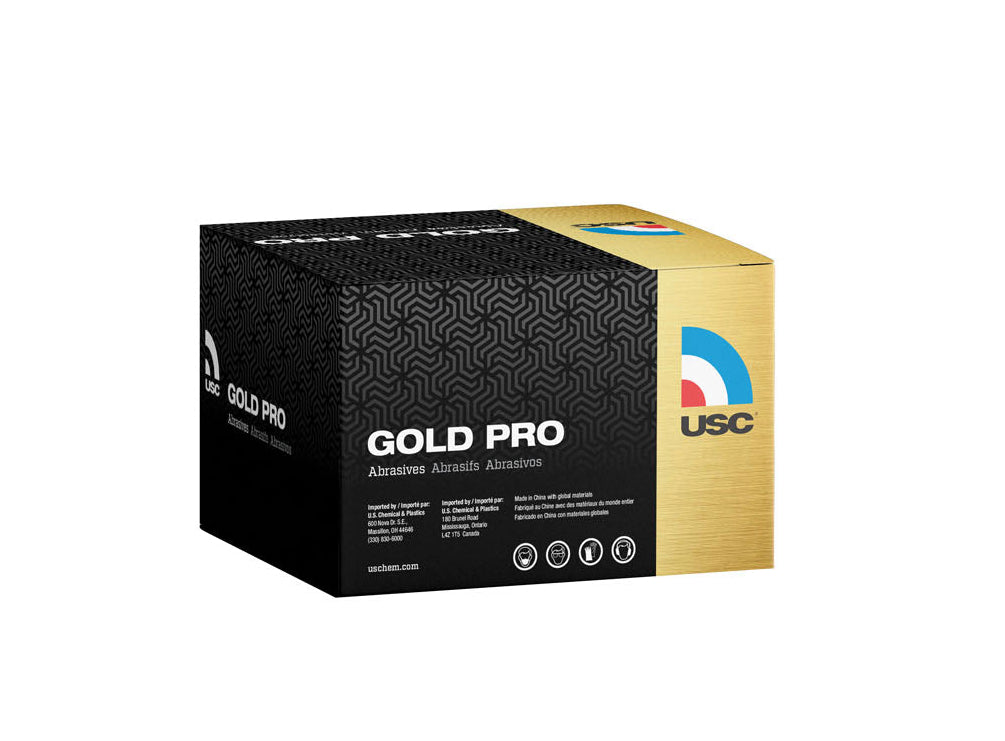 USC Gold Pro 6" PSA Sanding Disc P150 - Box of 100 (082309)