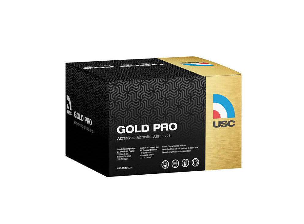 USC Gold Pro 6" PSA Sanding Disc P80 - Box of 100 082306
