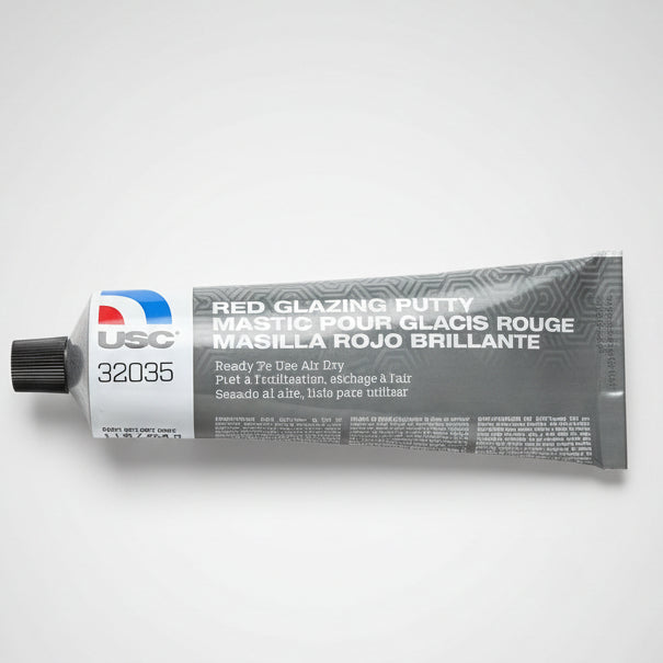 USC Red Glazing Putty 1LB 32035