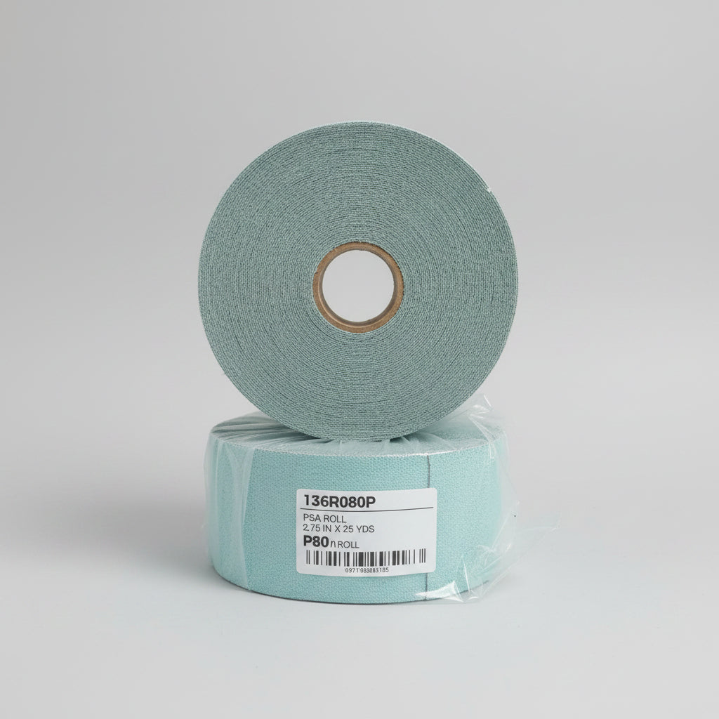 Sandwox 136 Green Eco Speedfix Series 2.75" PSA Sanding Roll