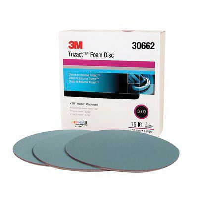 3M Trizact™ 443SA 6" Foam Abrasive Disc