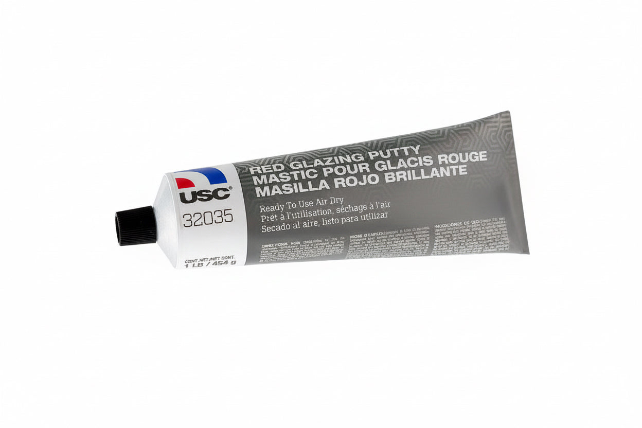 USC Glazing Red Putty (1Lb)